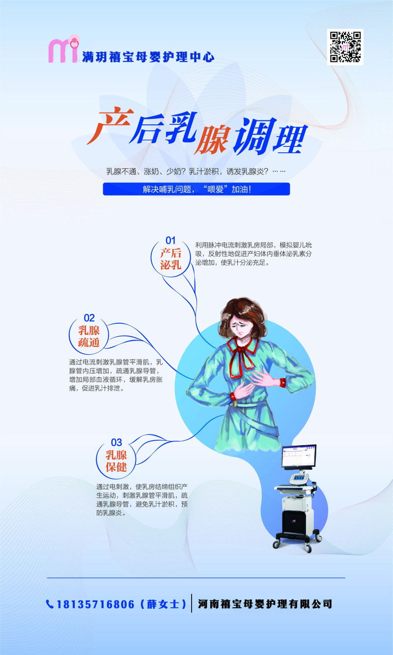 8大品項-產后乳腺調理